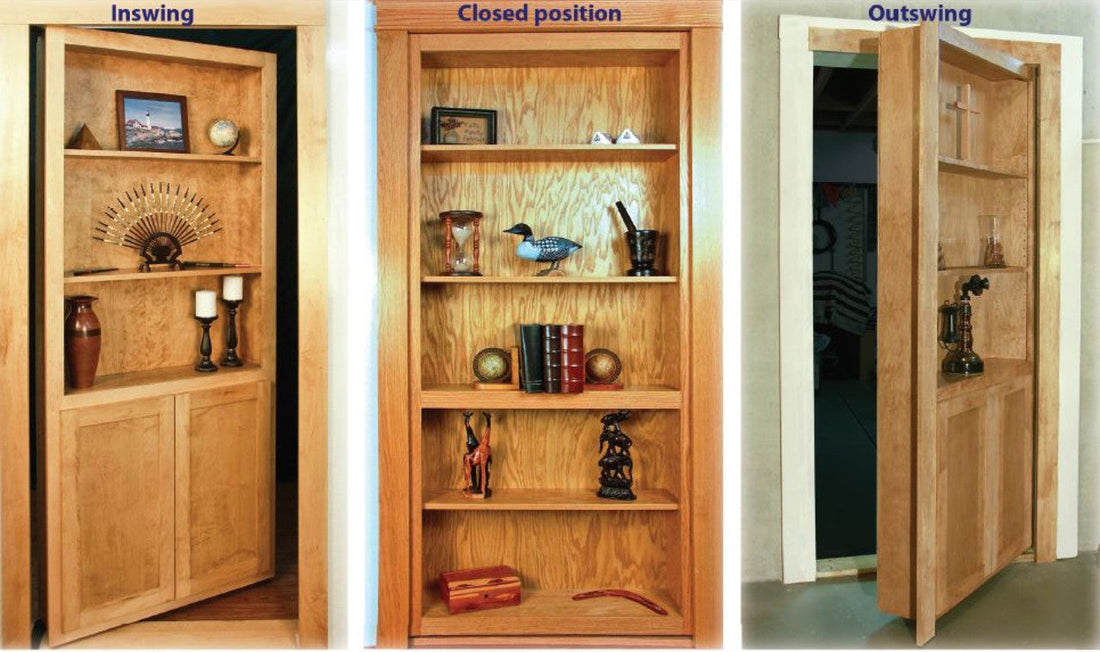 Hardware for Secret Doors: Your Complete Guide to Hidden Bookcase Doors