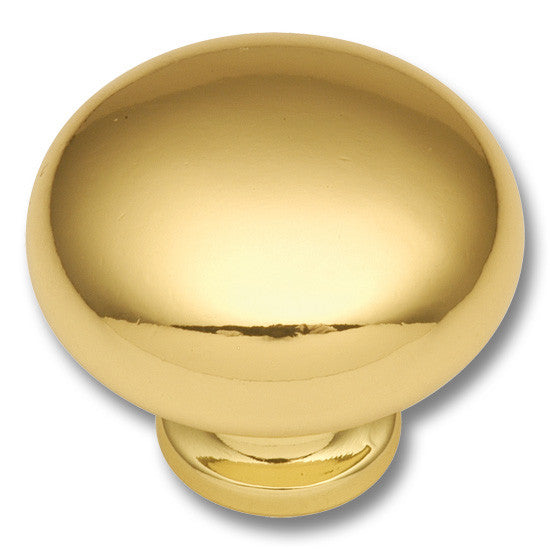 Cottage Knob, 1-1/4-Inch, Polished Brass